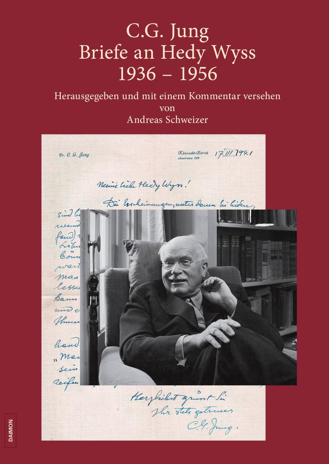 Cover: 9783856307943 | C.G. Jung: Briefe an Hedy Wyss 1936 - 1956 | Carl Gustav Jung | Buch