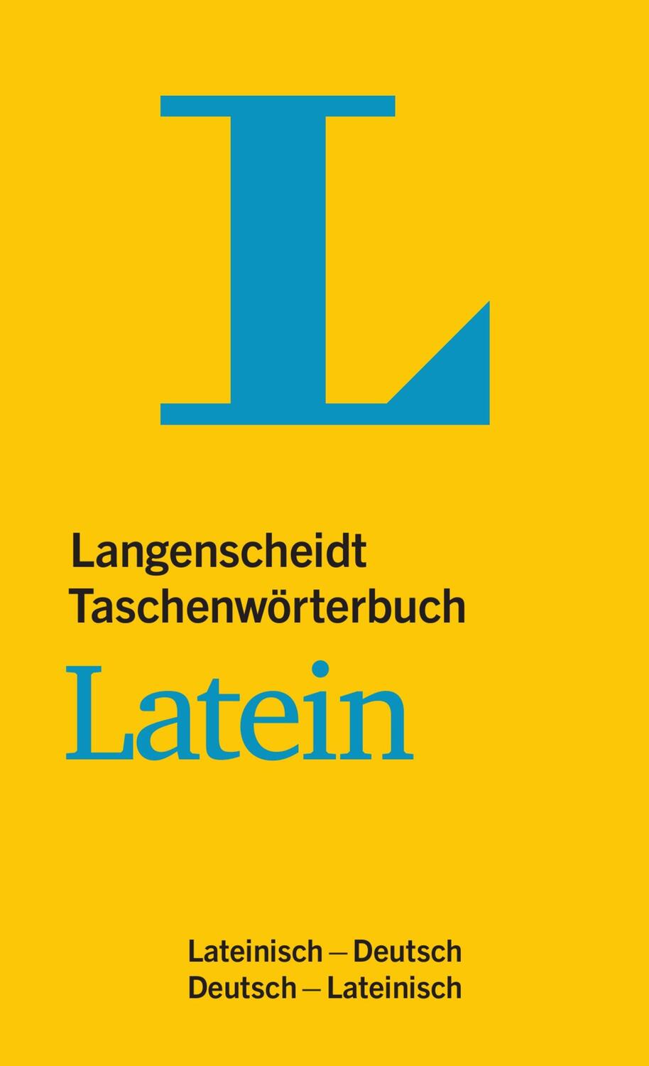 Cover: 9783125142459 | Langenscheidt Taschenwörterbuch Latein | Redaktion Langenscheidt
