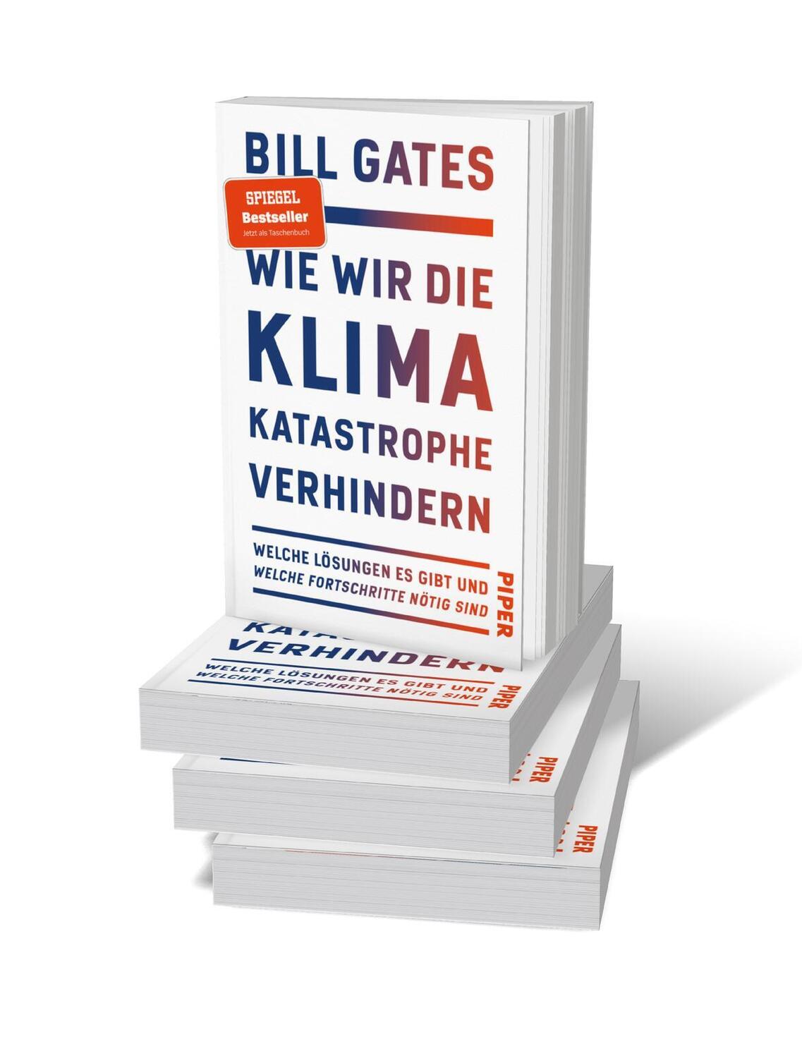 Bild: 9783492311526 | Wie wir die Klimakatastrophe verhindern | Bill Gates | Taschenbuch