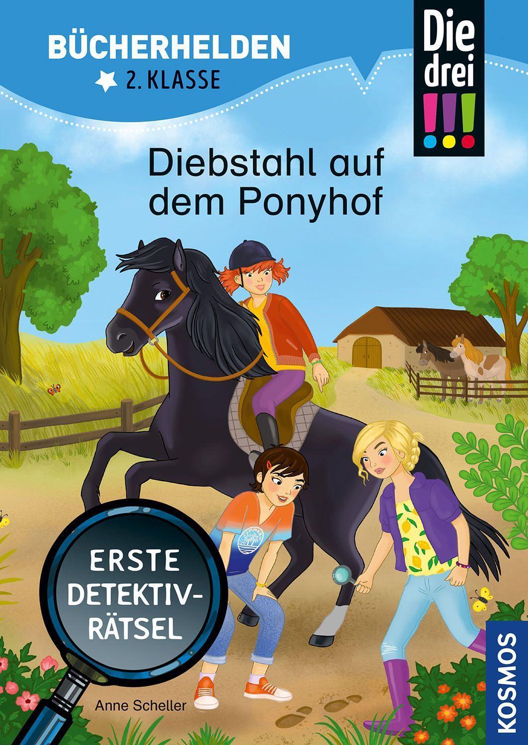 Cover: 9783440172841 | Die drei !!!, Bücherhelden 2. Klasse, Diebstahl auf dem Ponyhof | Buch