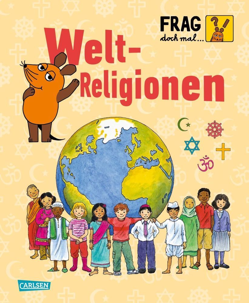 Cover: 9783551252449 | Frag doch mal ... die Maus: Weltreligionen | Roland Rosenstock | Buch