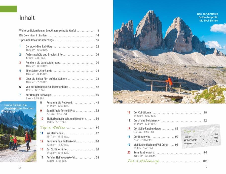 Bild: 9783734313592 | Zeit zum Wandern Dolomiten | Eugen E. Hüsler | Taschenbuch | 192 S.