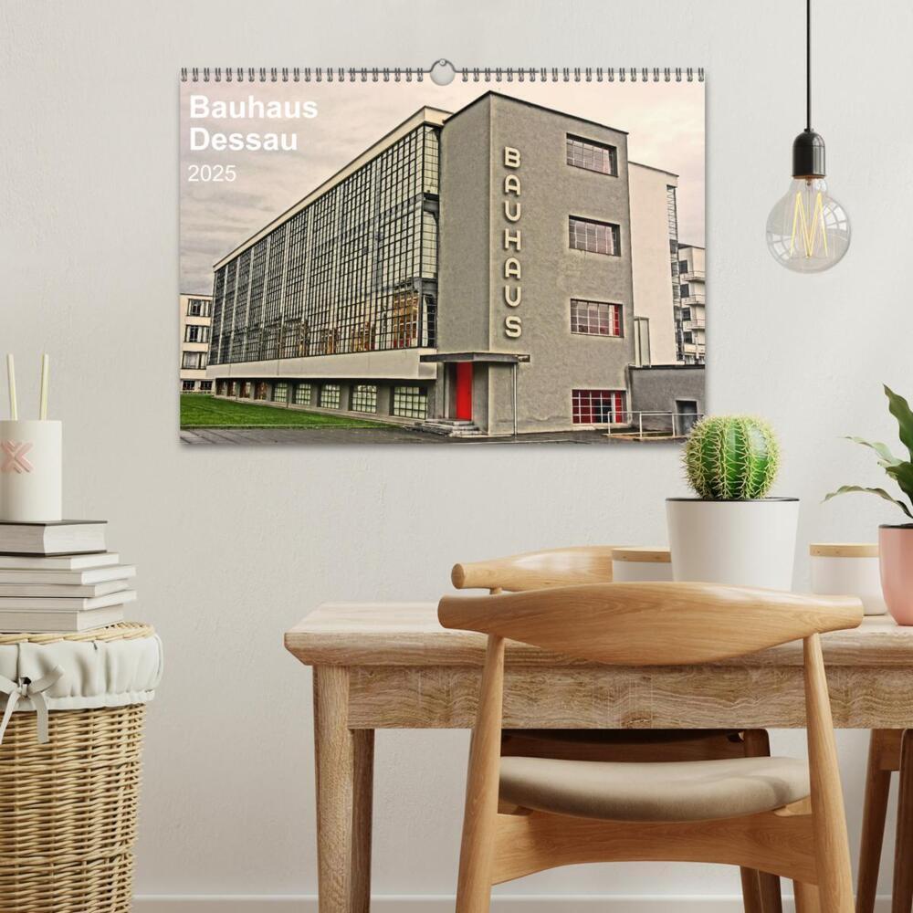 Bild: 9783435272259 | Bauhaus Dessau (Wandkalender 2025 DIN A3 quer), CALVENDO...