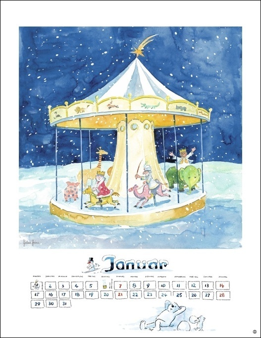 Bild: 9783756400072 | Helme Heine Edition Kalender 2024. Liebevoll illustrierter...