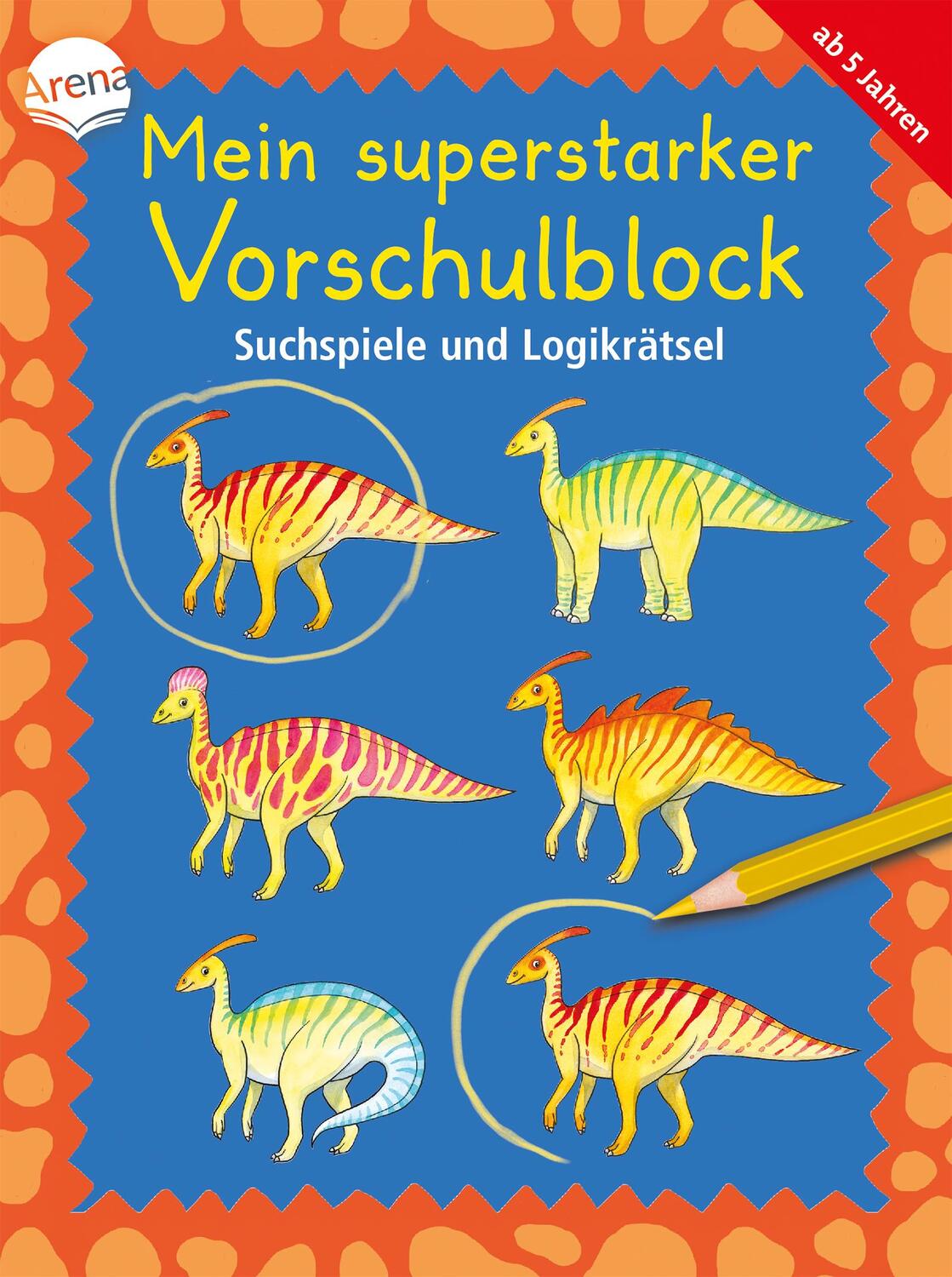 Cover: 9783401718248 | Mein superstarker Vorschulblock. Suchspiele und Logikrätsel | Buch