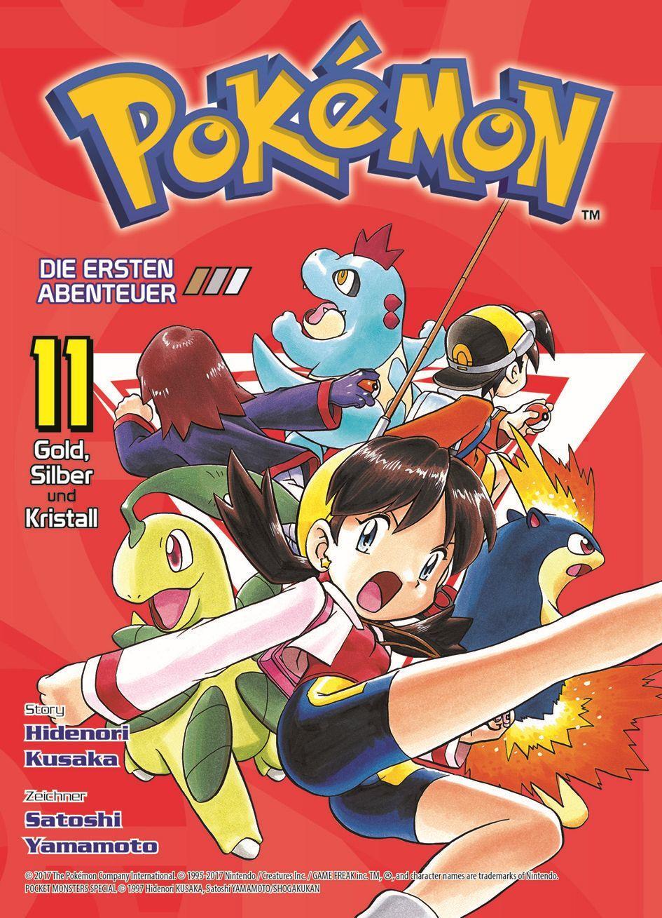 Cover: 9783741603280 | Pokémon - Die ersten Abenteuer | Bd. 11: Gold, Silber und Kristall