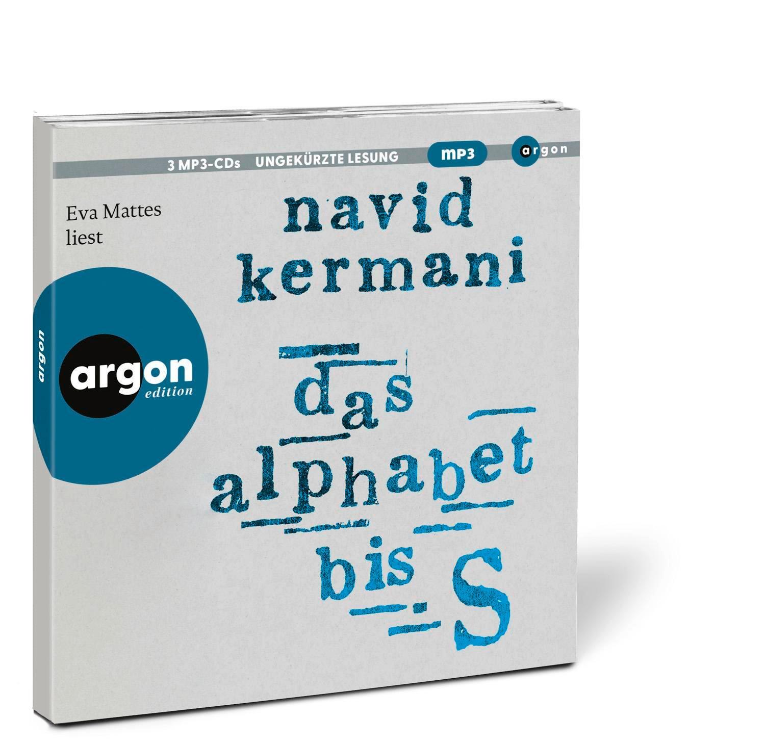 Bild: 9783839820872 | Das Alphabet bis S | Roman | Navid Kermani | MP3 | 3 Audio-CDs | 2023