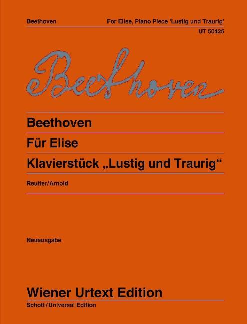 Cover: 9790500574187 | "Für Elise" und Klavierstück "Lustig - Traurig" | Jochen Reutter