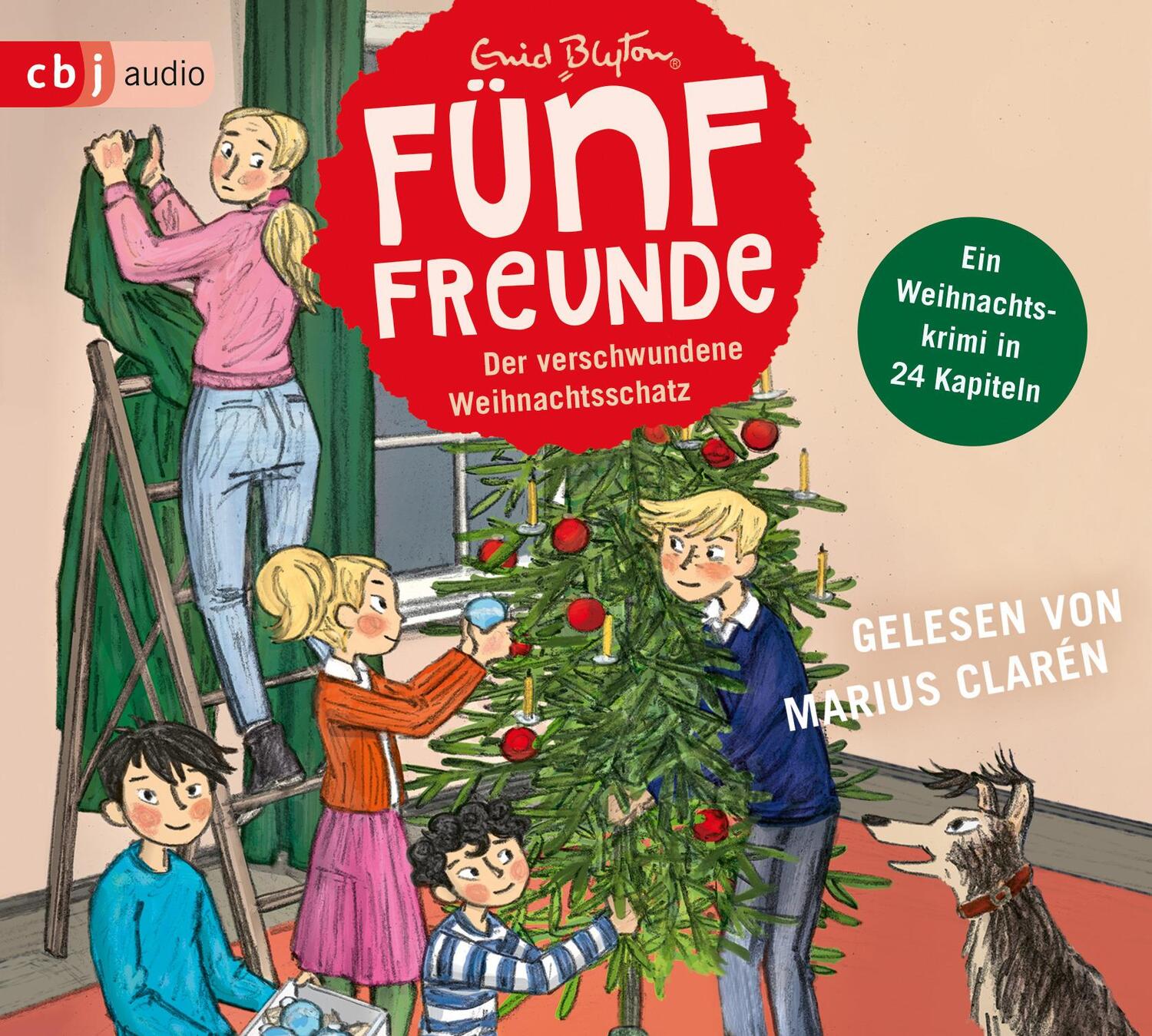 Cover: 9783837165333 | Fünf Freunde - Der verschwundene Weihnachtsschatz | Enid Blyton | CD