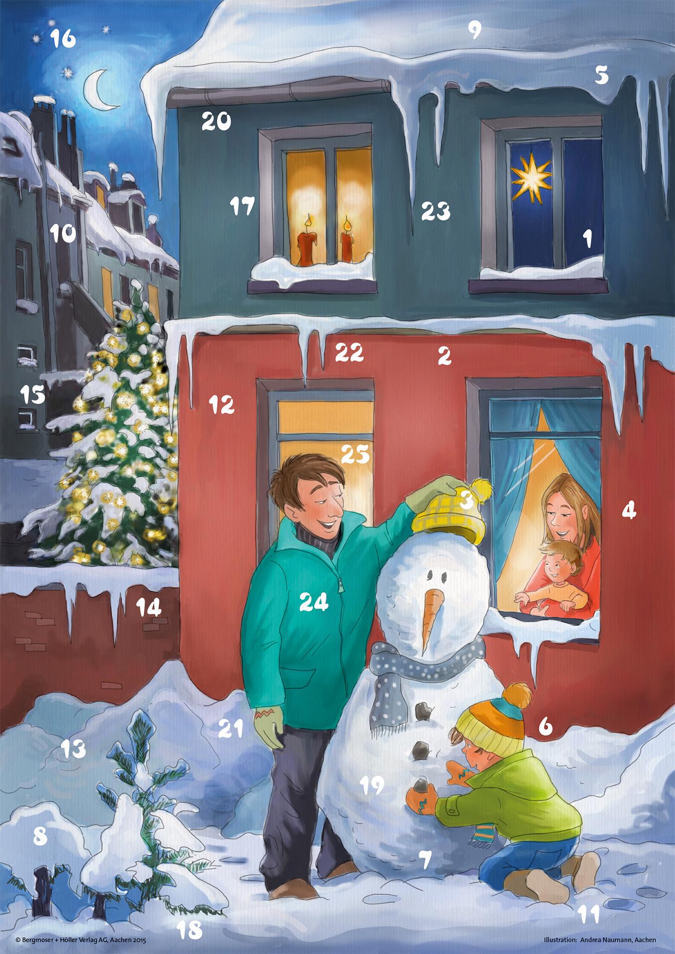 Cover: 9783889972019 | Oskar im Advent | Anne Weinmann (u. a.) | Kalender | 28 S. | Deutsch