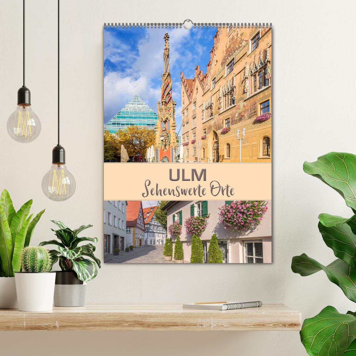 Bild: 9783435955138 | ULM Sehenswerte Orte (Wandkalender 2025 DIN A2 hoch), CALVENDO...