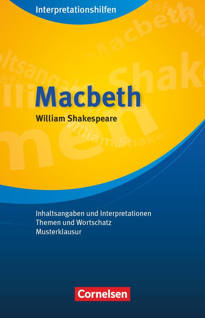 Cover: 9783589222230 | Macbeth (Neubearbeitung) | William Shakespeare | Taschenbuch | Deutsch