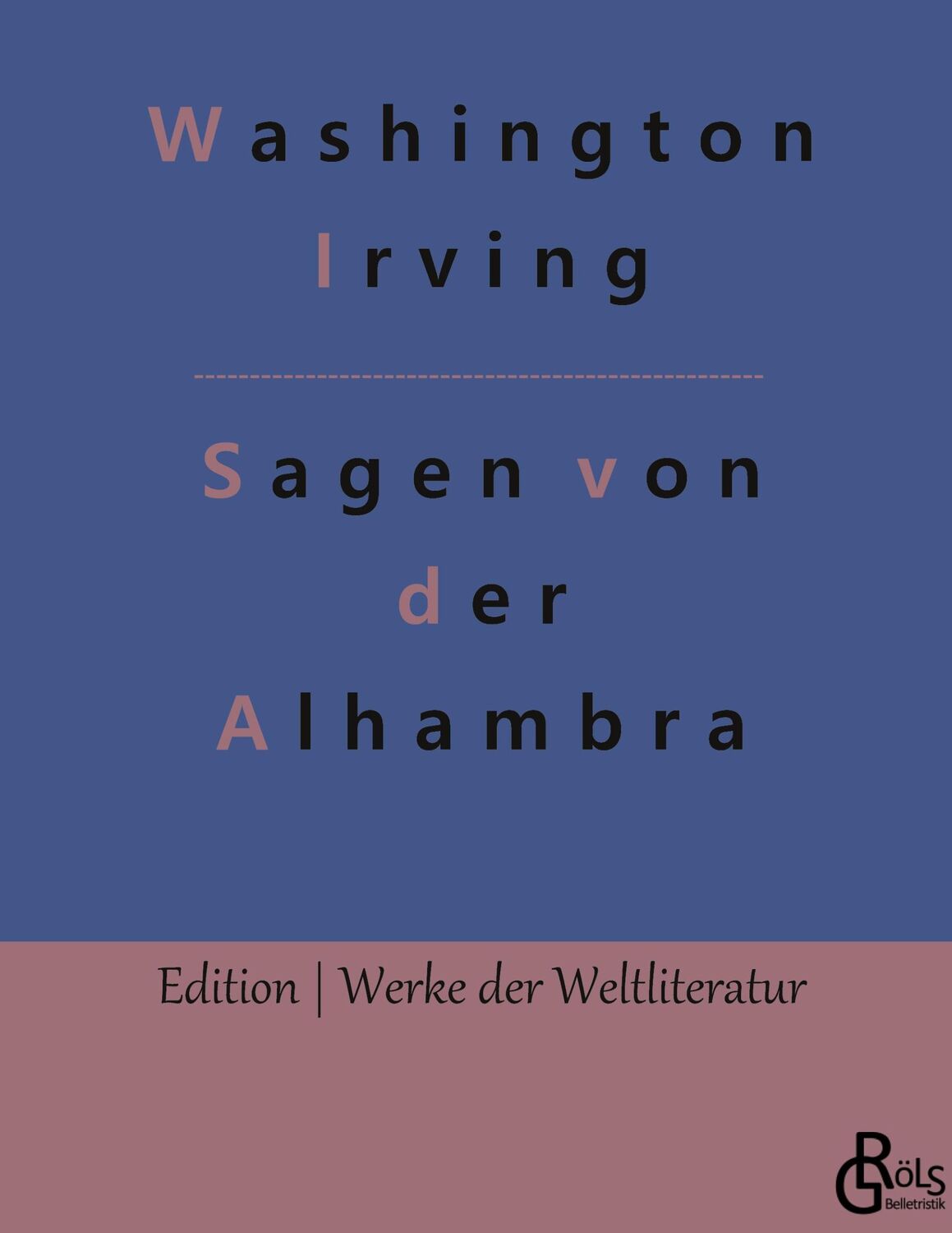 Cover: 9783966378765 | Sagen von der Alhambra | Washington Irving | Buch | 104 S. | Deutsch