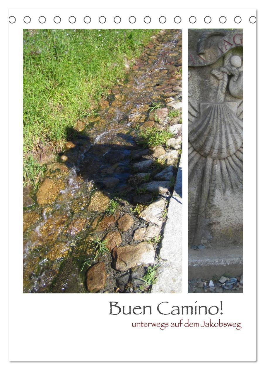 Cover: 9783675721074 | Buen Camino - Unterwegs auf dem Jakobsweg (Tischkalender 2024 DIN...