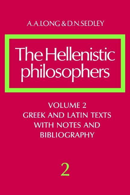 Cover: 9780521275576 | The Hellenistic Philosophers | A. A. Long (u. a.) | Taschenbuch | 2003