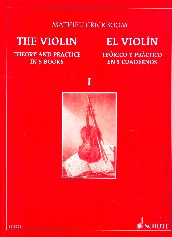 Cover: 9790543500549 | The Violin Theory and Practice vol.1 (sp/en) | Mathieu Crickboom