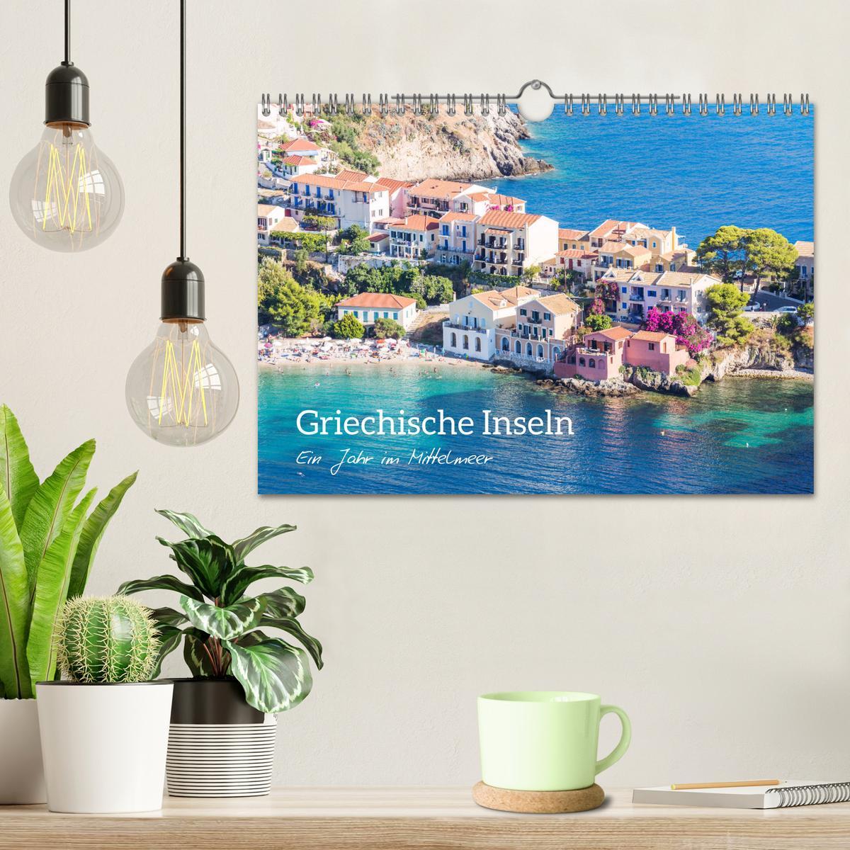 Bild: 9783383950469 | Griechische Inseln - Ein Jahr im Mittelmeer (Wandkalender 2025 DIN...