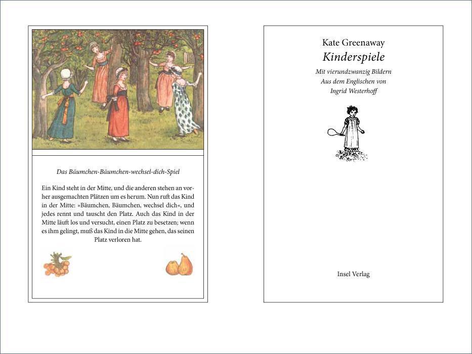 Bild: 9783458194293 | Kinderspiele | Kate Greenaway | Taschenbuch | 64 S. | Deutsch | 2017