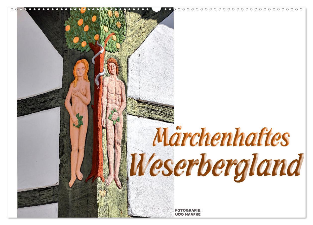 Cover: 9783383904097 | Märchenhaftes Weserbergland (Wandkalender 2025 DIN A2 quer),...