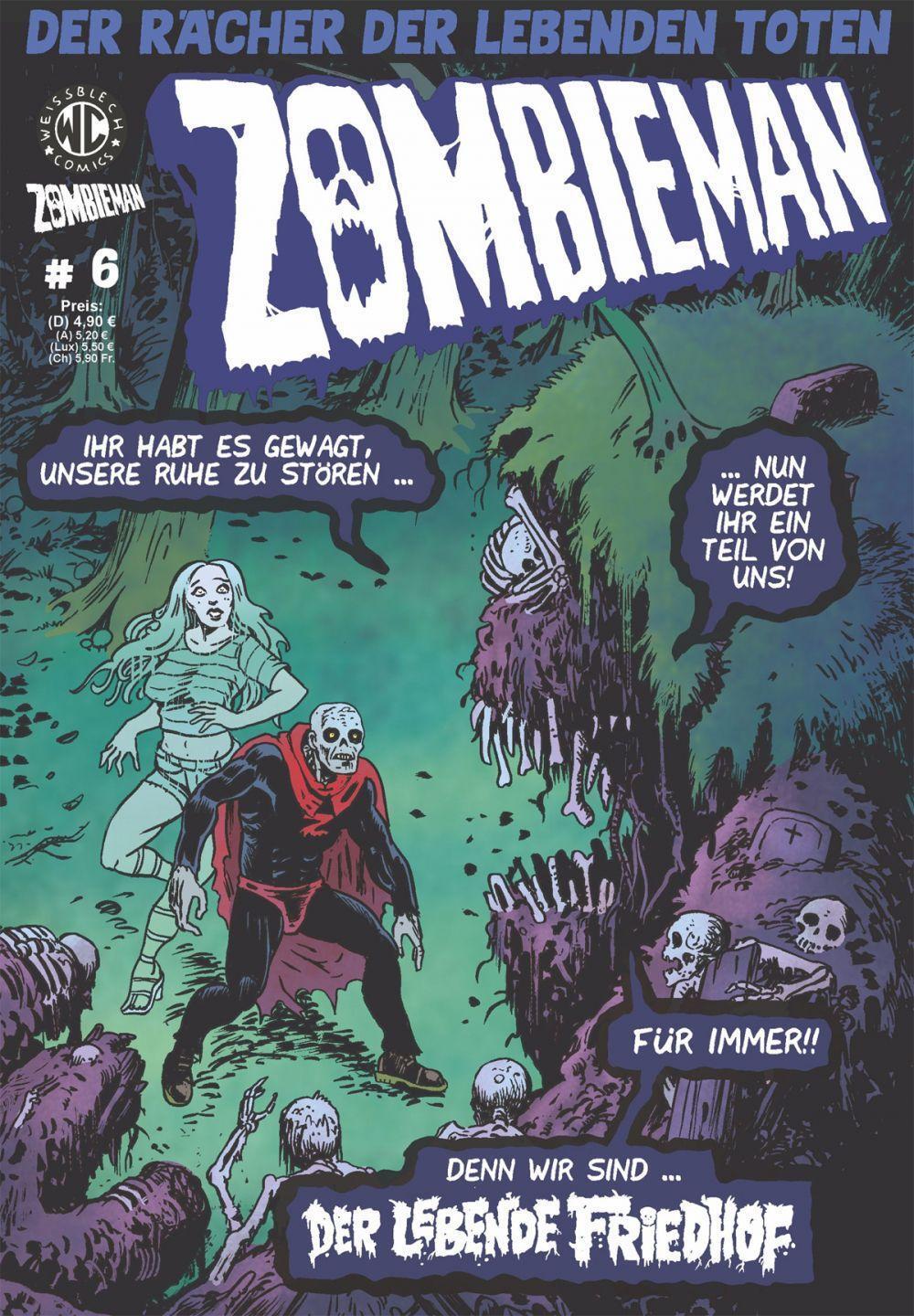 Cover: 9783869590998 | Zombieman 6 | Levin Kurio | Broschüre | Weissblech | Deutsch | 2023