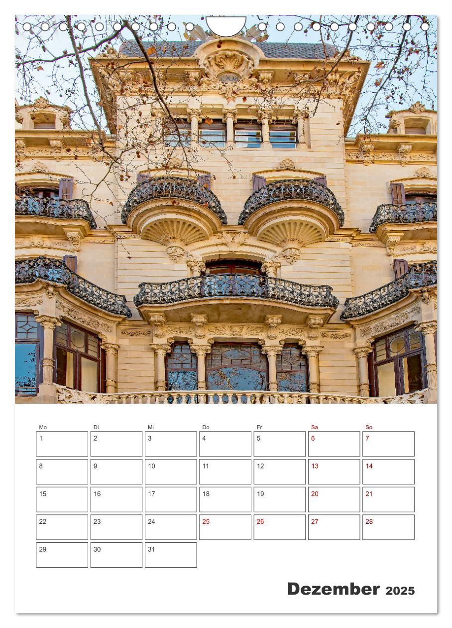 Bild: 9783435899883 | Barcelona - Urlaubsplaner (Wandkalender 2025 DIN A4 hoch), CALVENDO...