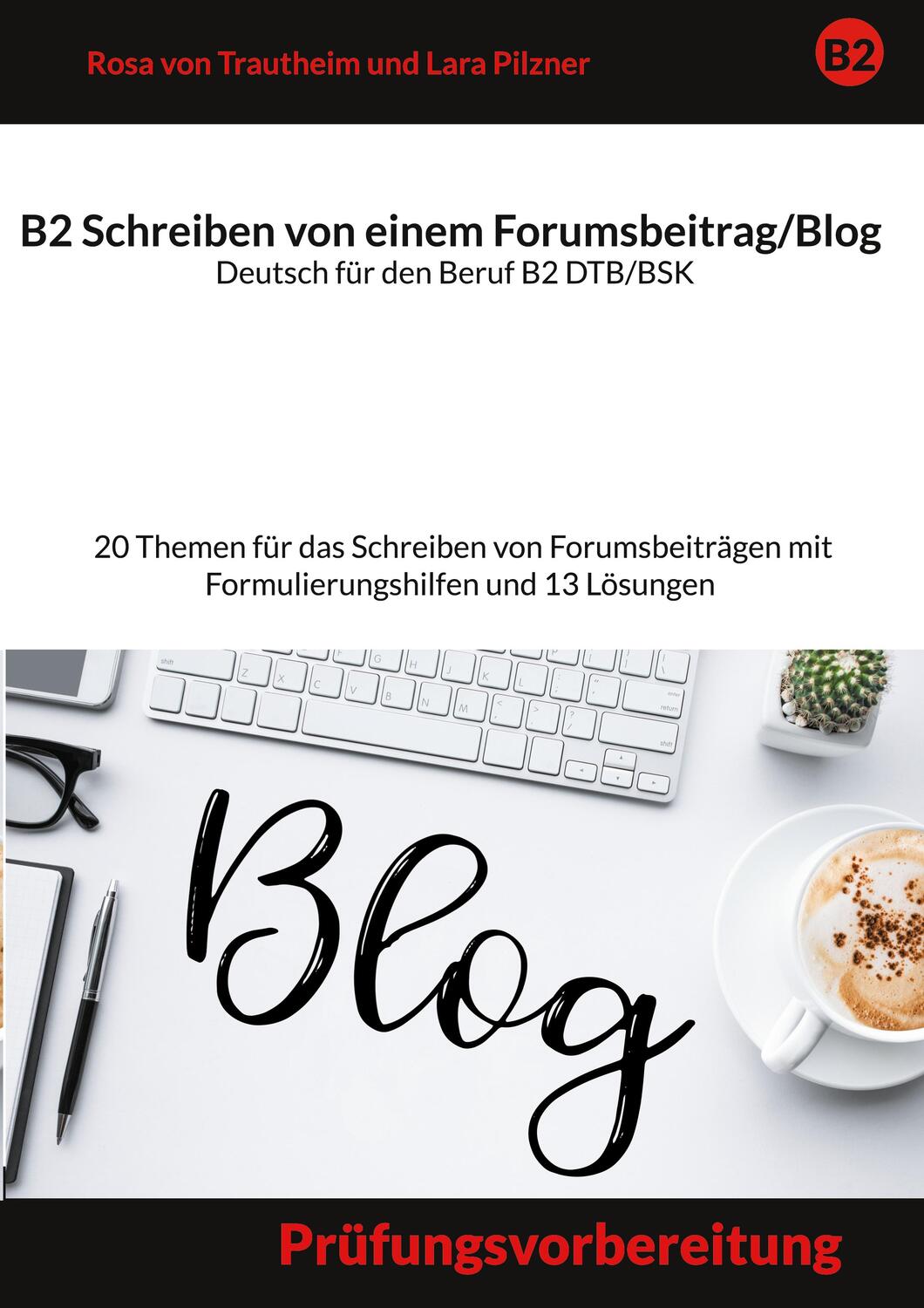 Cover: 9783756221363 | Schreiben von einem Forumsbeitrag Deutsch für den Beruf B2 DTB/BSK