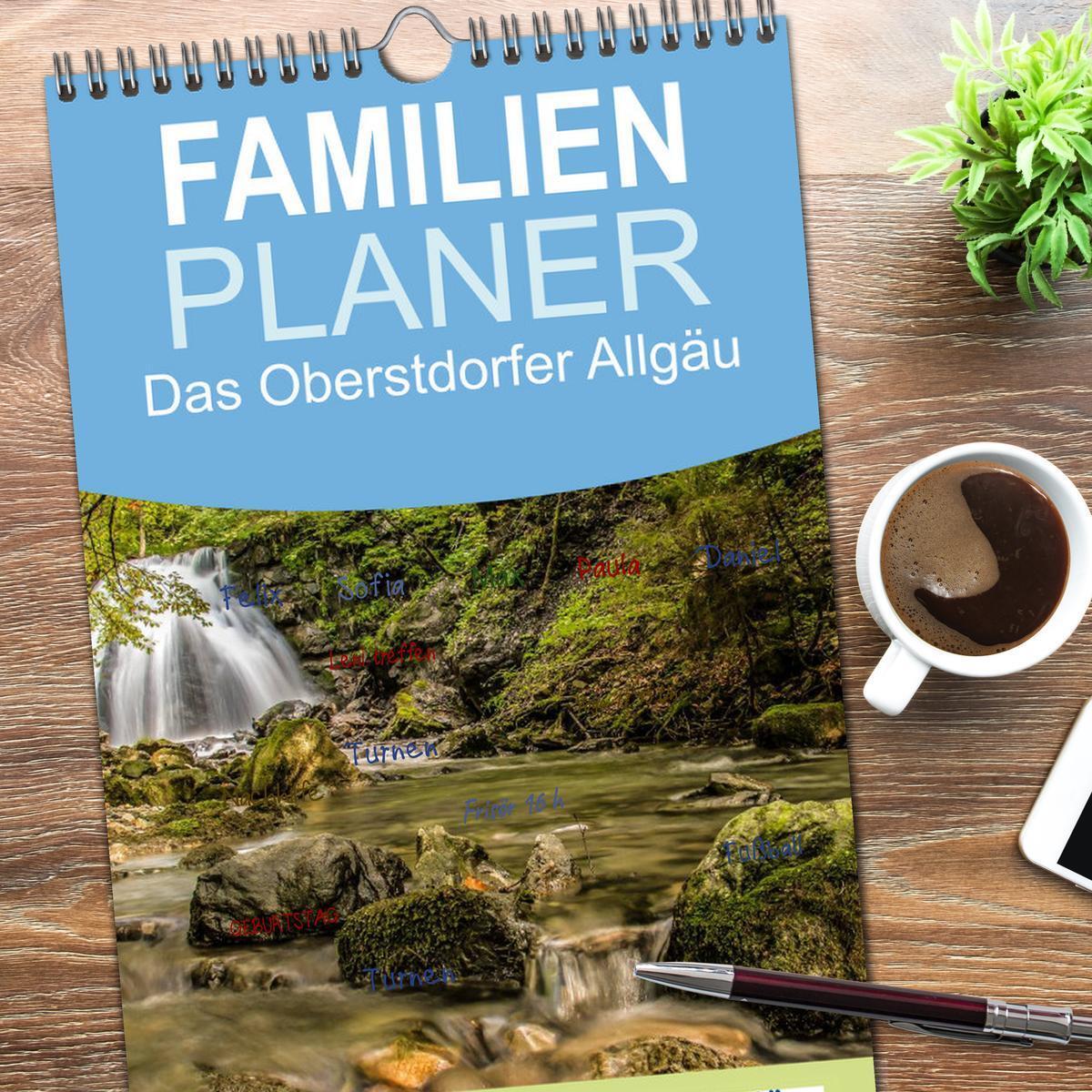 Bild: 9783457110096 | Familienplaner 2025 - Das Oberstdorfer Allgäu mit 5 Spalten...