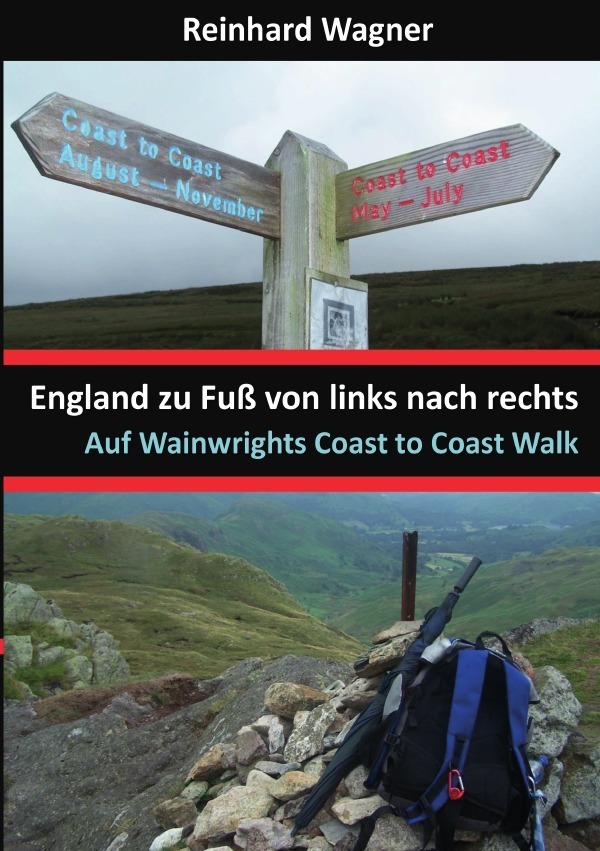 Cover: 9783741803390 | England zu Fuß von links nach rechts | Reinhard Wagner | Taschenbuch