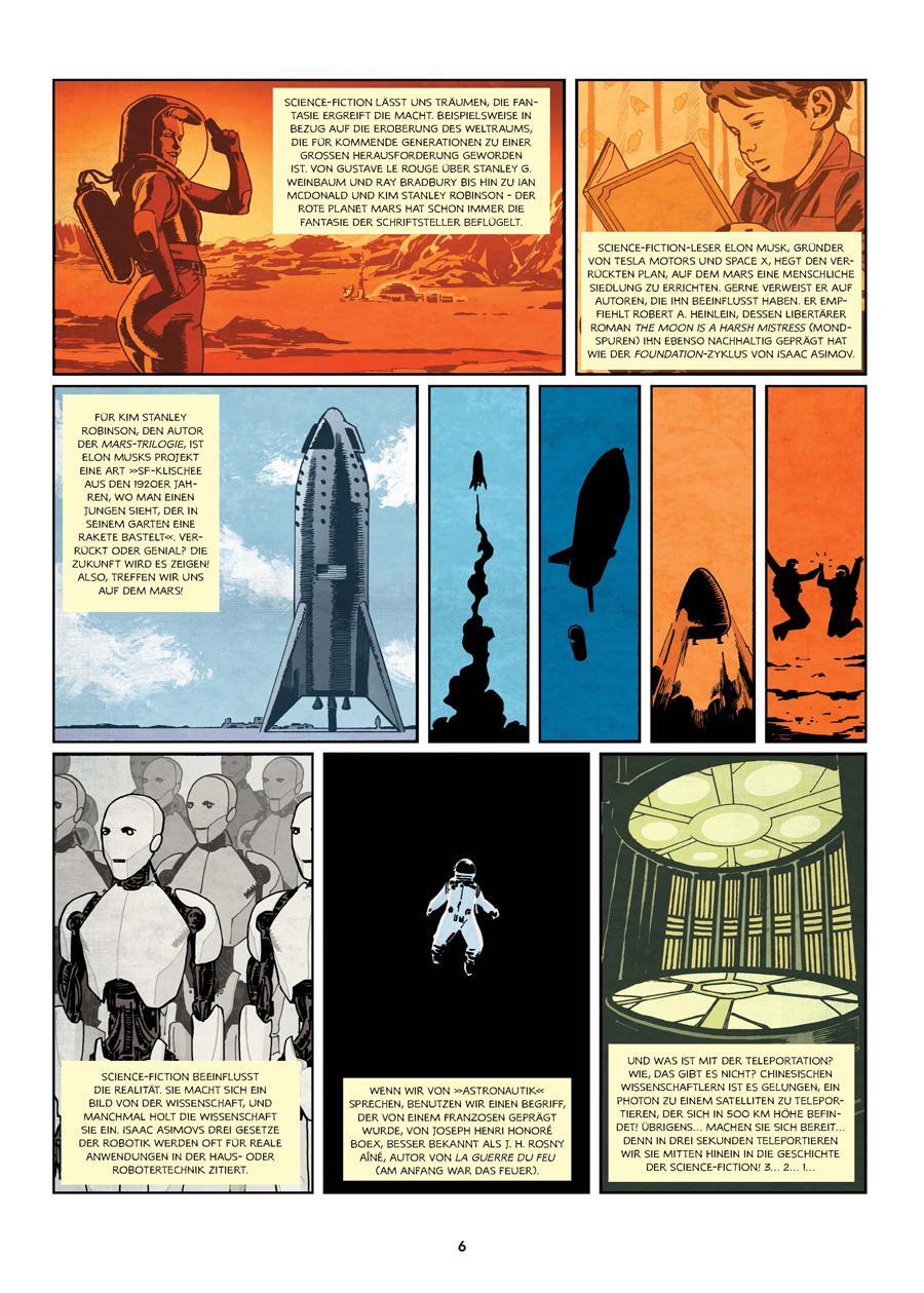 Bild: 9783962191030 | Die Geschichte der Science-Fiction (Graphic Novel) | Xavier Dollo