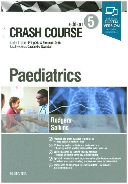 Cover: 9780702073694 | Crash Course Paediatrics | Anna Rodgers (u. a.) | Taschenbuch | 2019