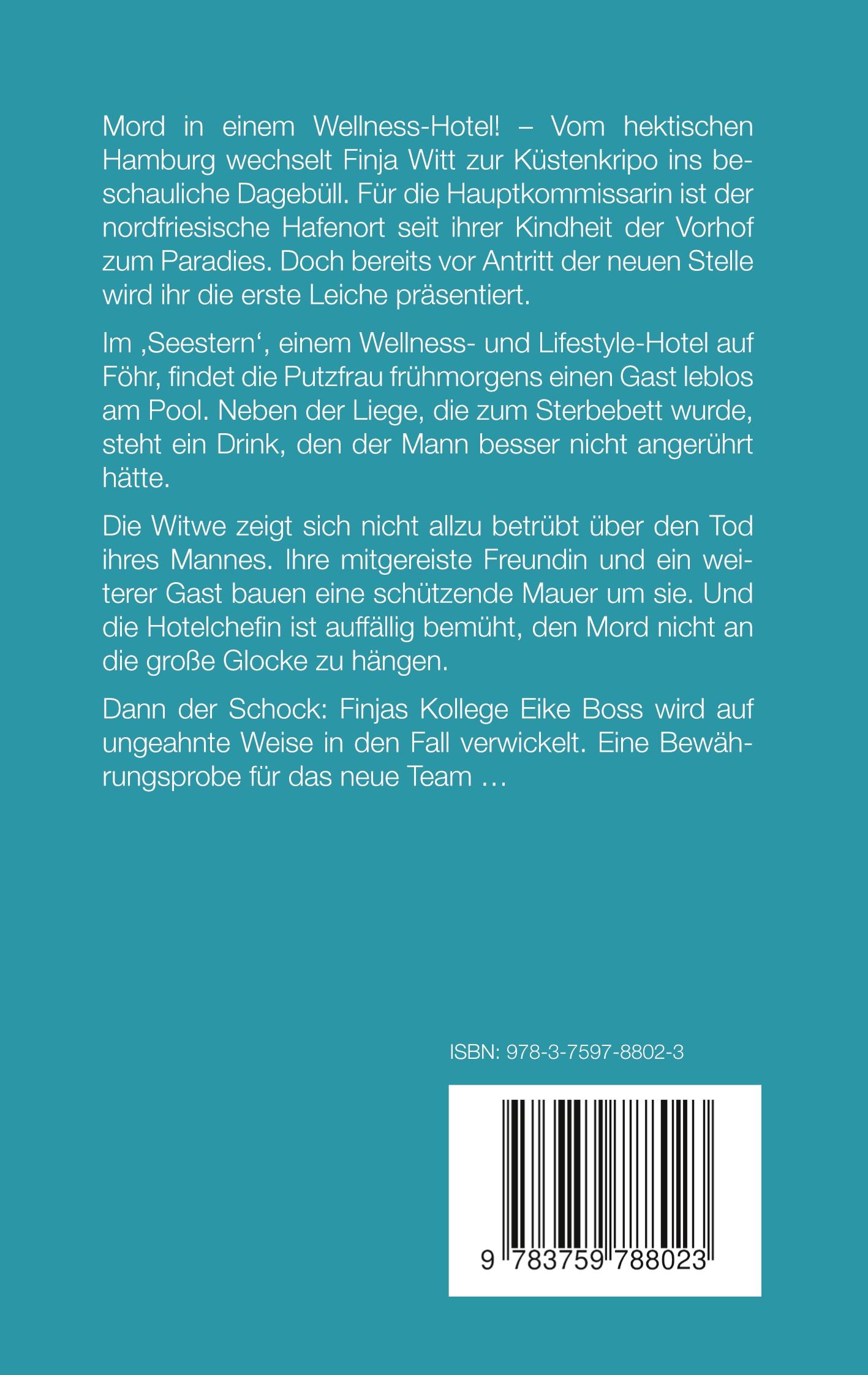 Rückseite: 9783759788023 | Küstenkripo Dagebüll - Das Seesternspiel | Nordseekrimi | Ulrike Busch