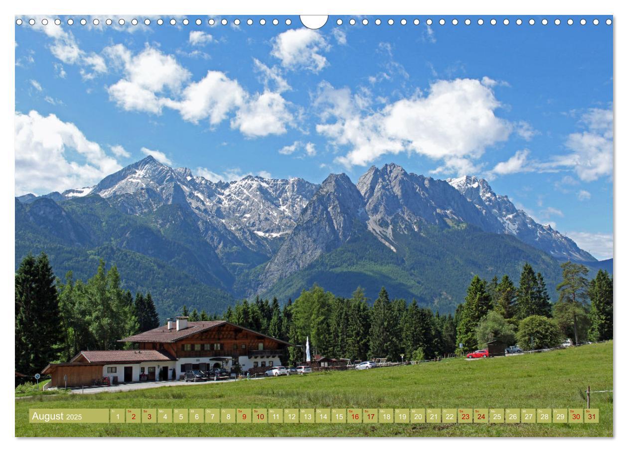 Bild: 9783383982552 | Zauber der Zugspitze (Wandkalender 2025 DIN A3 quer), CALVENDO...