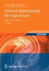 Cover: 9783834818539 | Höhere Mathematik für Ingenieure Band II | Lineare Algebra | Buch