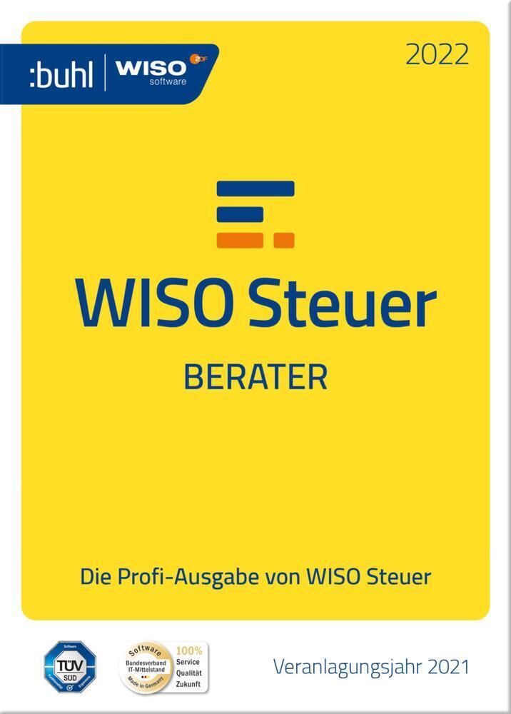 Cover: 4011282004224 | WISO Steuer-Berater 2022 | Buhl Data Service GmbH | CD-ROM | 2022