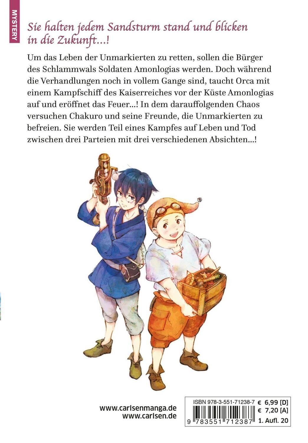 Rückseite: 9783551712387 | Die Walkinder 11 | The Children of the Whales | Abi Umeda | Buch