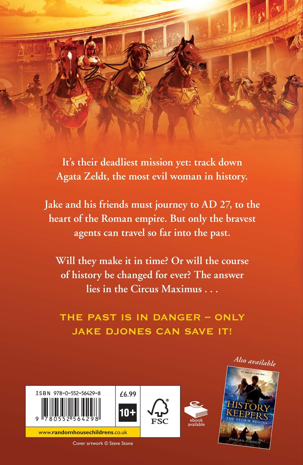 Rückseite: 9780552564298 | The History Keepers: Circus Maximus | Damian Dibben | Taschenbuch