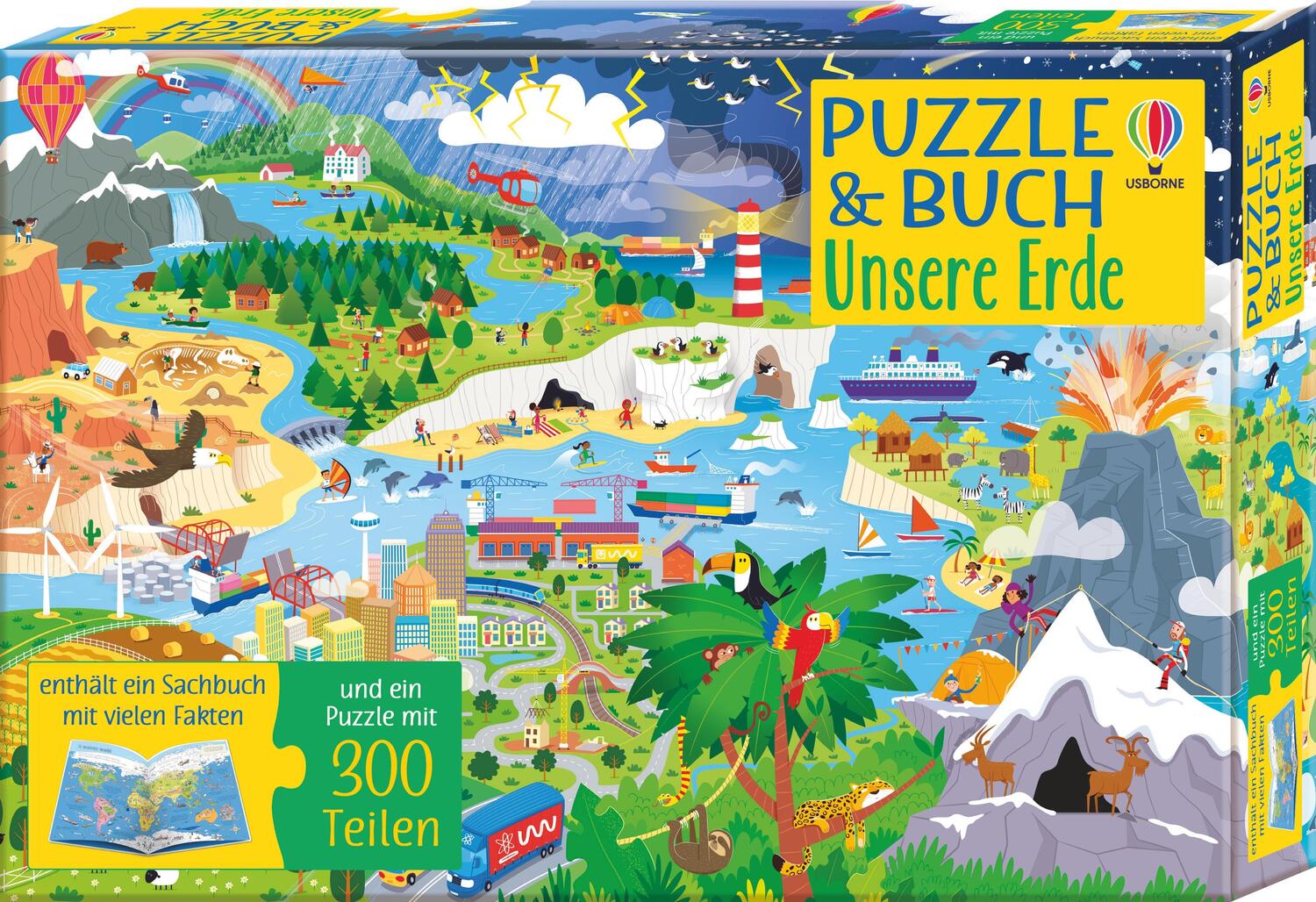 Cover: 9781789416671 | Puzzle &amp; Buch: Unsere Erde | Puzzle mit 300 Teilen plus Sachbuch