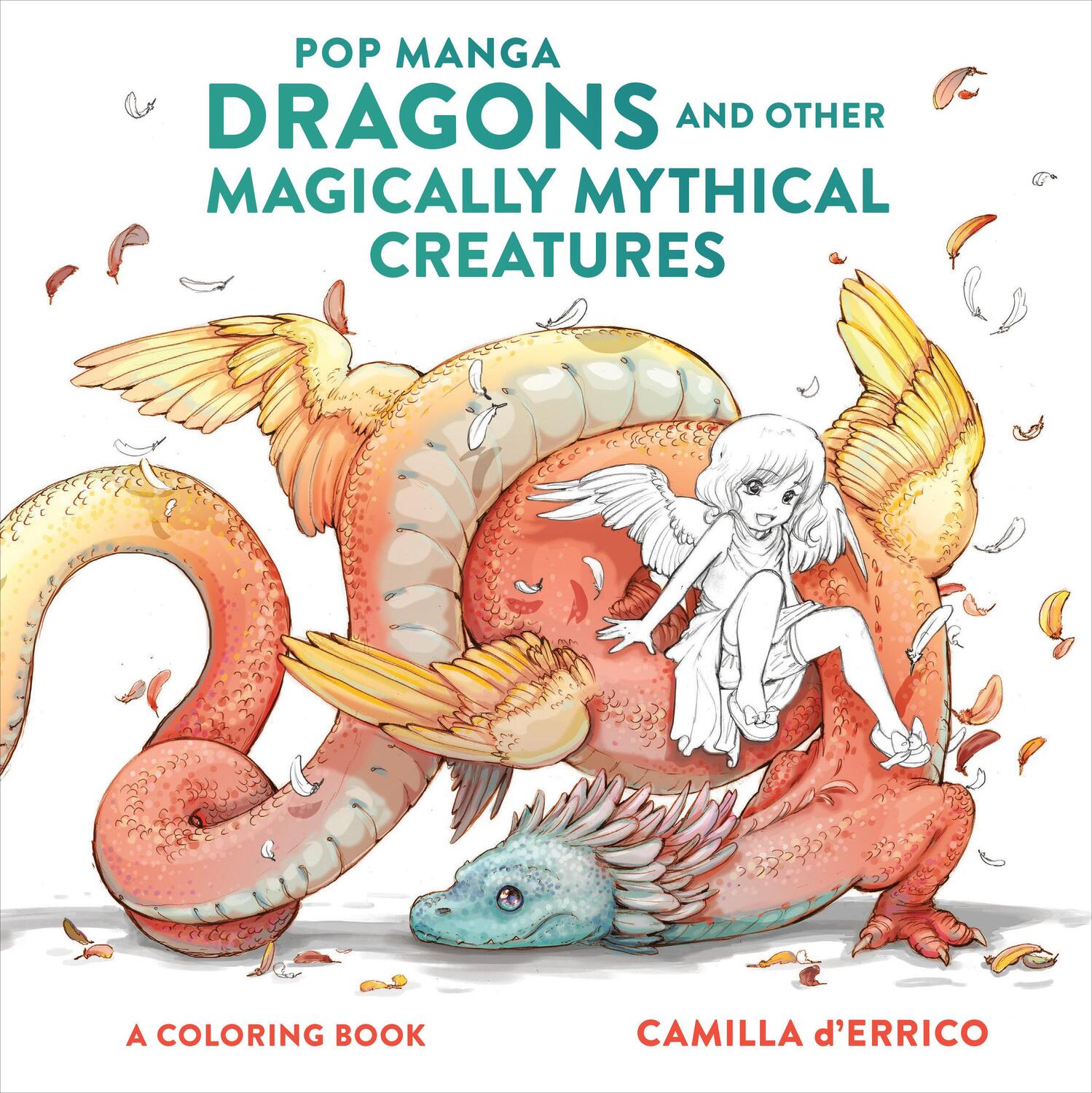 Cover: 9781984860866 | Pop Manga Dragons and Other Magically Mythical Creatures: A...