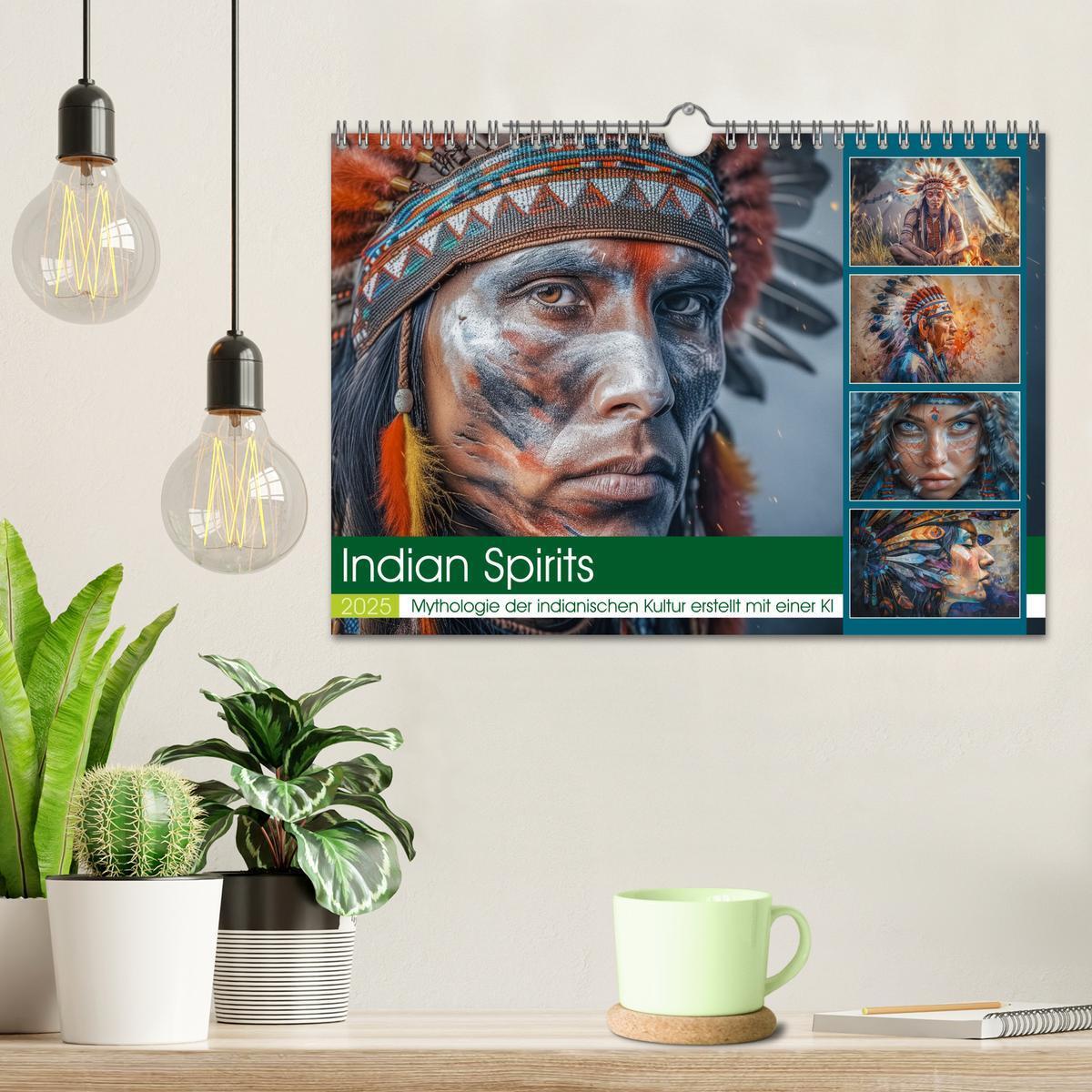 Bild: 9783457156032 | Indian Spirits (Wandkalender 2025 DIN A4 quer), CALVENDO...