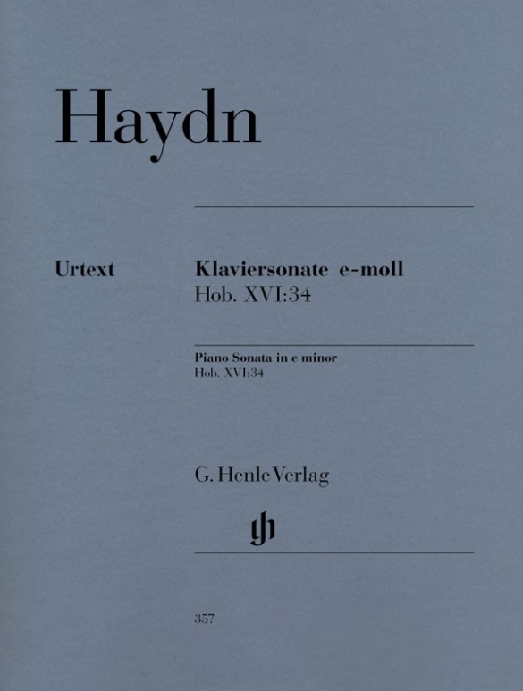 Cover: 9790201803579 | Joseph Haydn - Klaviersonate e-moll Hob. XVI:34 | Georg Feder | Buch