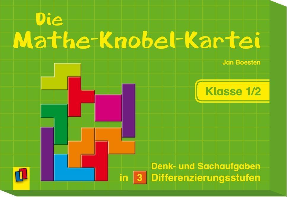 Bild: 9783834607775 | Die Mathe-Knobel-Kartei Klasse 1/2 | Jan Boesten | Taschenbuch | 47 S.