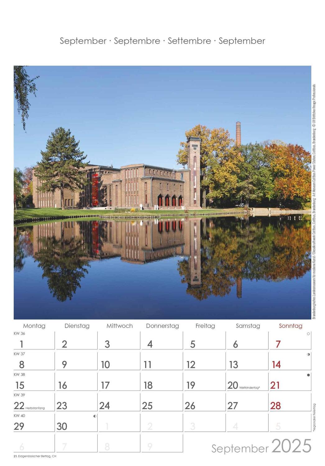 Bild: 4251732341176 | Berlin &amp; Brandenburg 2025 - Bild-Kalender 23,7x34 cm -...