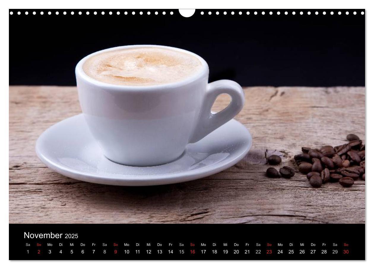 Bild: 9783435784844 | Kaffee &amp; Schokolade (Wandkalender 2025 DIN A3 quer), CALVENDO...