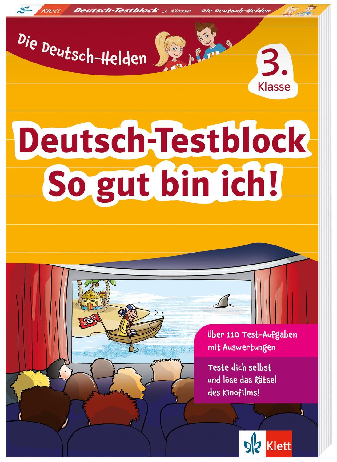 Cover: 9783129496855 | Die Deutsch-Helden: Deutsch-Testblock So gut bin ich! 3. Klasse | Buch