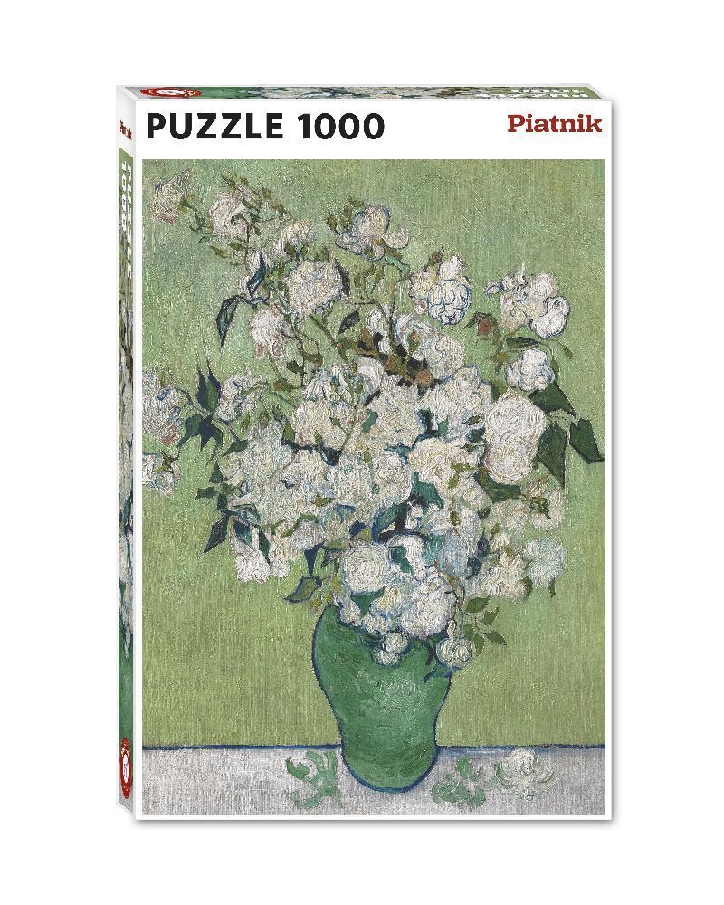 Cover: 9001890559846 | van Gogh - Gruene Vase mit weissen Rosen | Spiel | In Spielebox | 5598