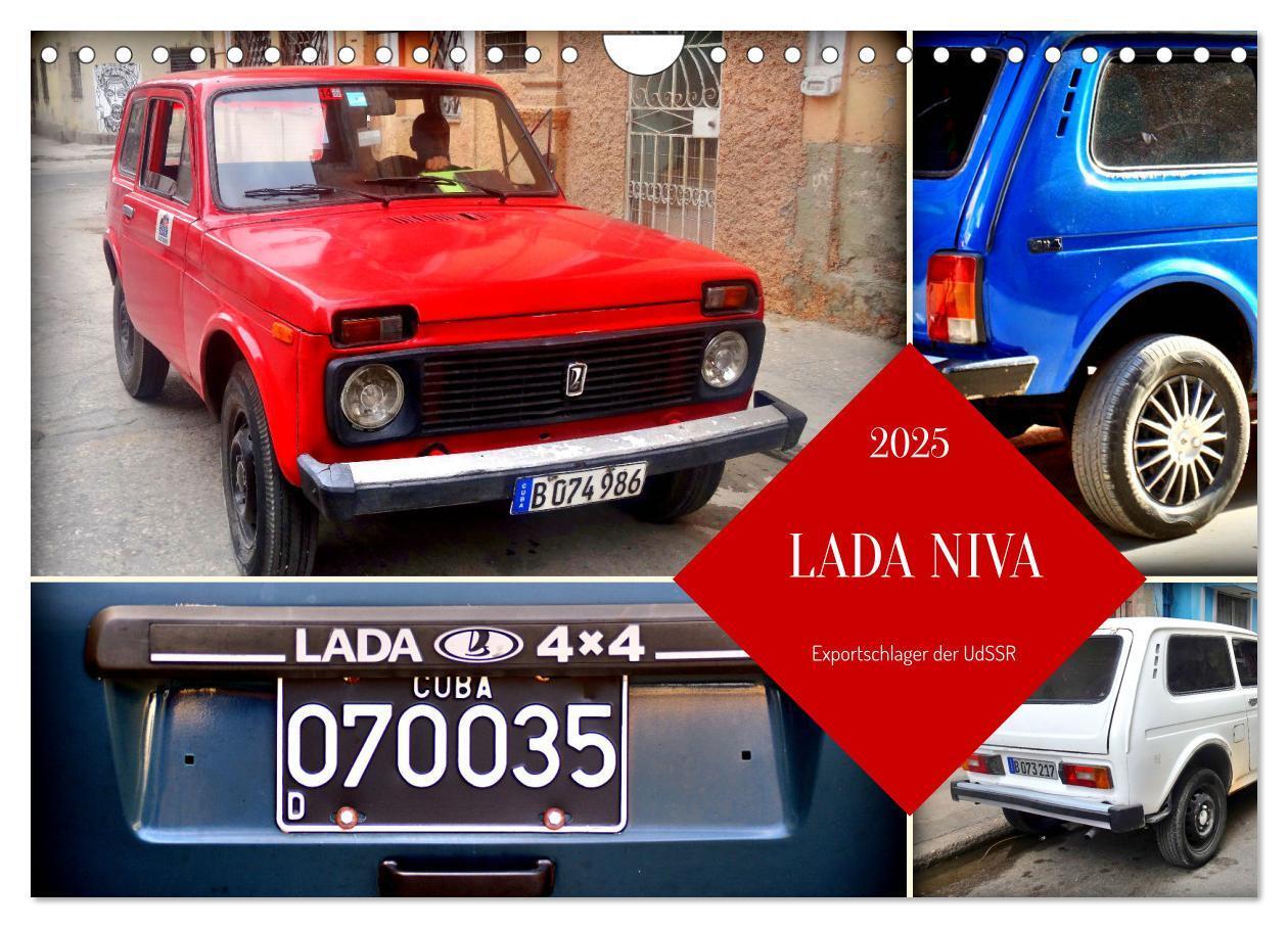 Cover: 9783383802355 | LADA NIVA - Exportschlager der UdSSR (Wandkalender 2025 DIN A4...
