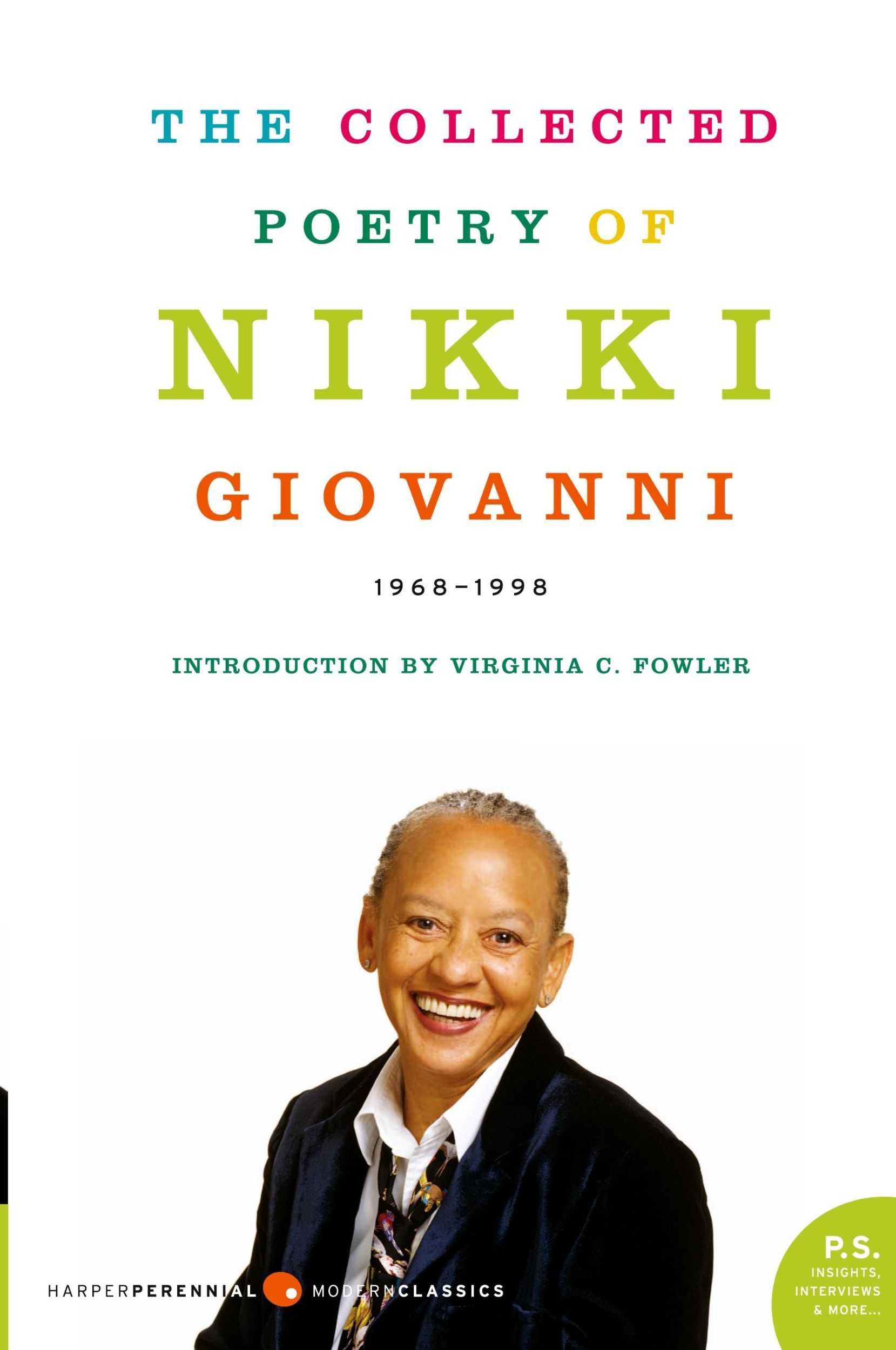 Cover: 9780060724290 | The Collected Poetry of Nikki Giovanni | 1968-1998 | Nikki Giovanni