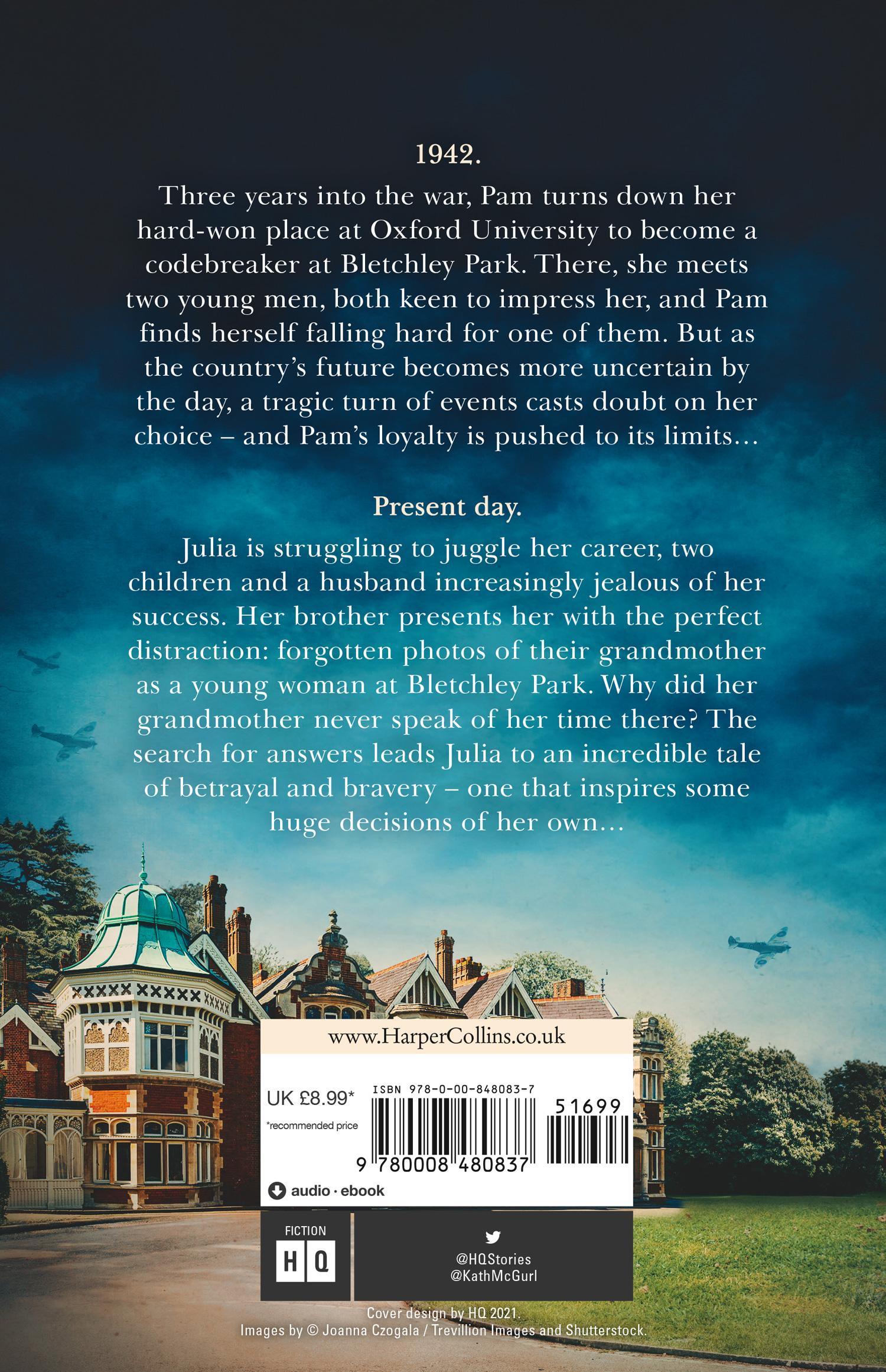 Rückseite: 9780008480837 | The Girl from Bletchley Park | Kathleen Mcgurl | Taschenbuch | 2022