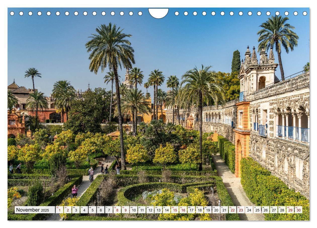 Bild: 9783383978920 | Andalusien - Sevilla (Wandkalender 2025 DIN A4 quer), CALVENDO...