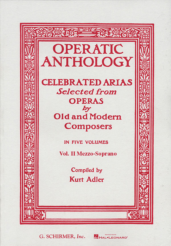 Cover: 73999258400 | Operatic Anthology - Volume 2 | Vocal Collection | Buch | 1986